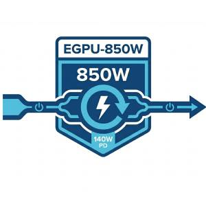 Integrated 850W Power Supply