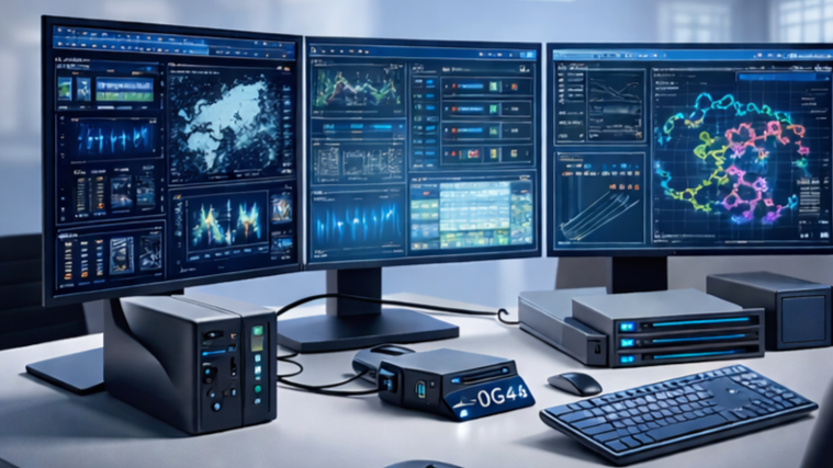 Advanced professional workstation setup