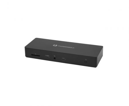 Thunderbolt™ 4 / USB4 Dock Pro (w/SD) - Thunderbolt™ 4 /USB4 Dock Pro SD4.0, utilizing Thunderbolt 4 technology.