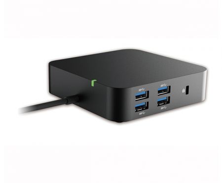 Multi-I/O for USB devices, LAN connectivity, and dual display ports