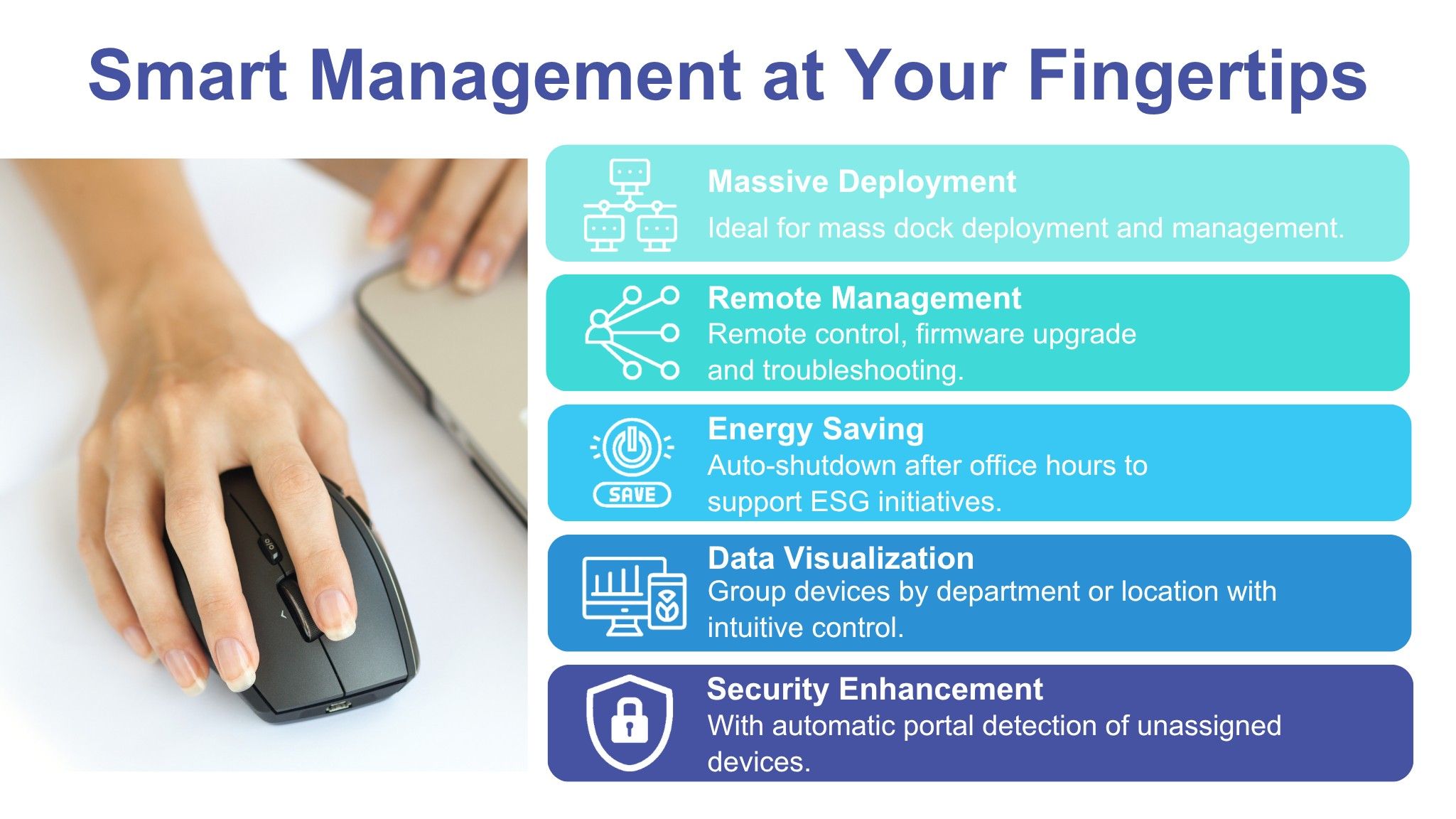 智慧管理，盡在指尖