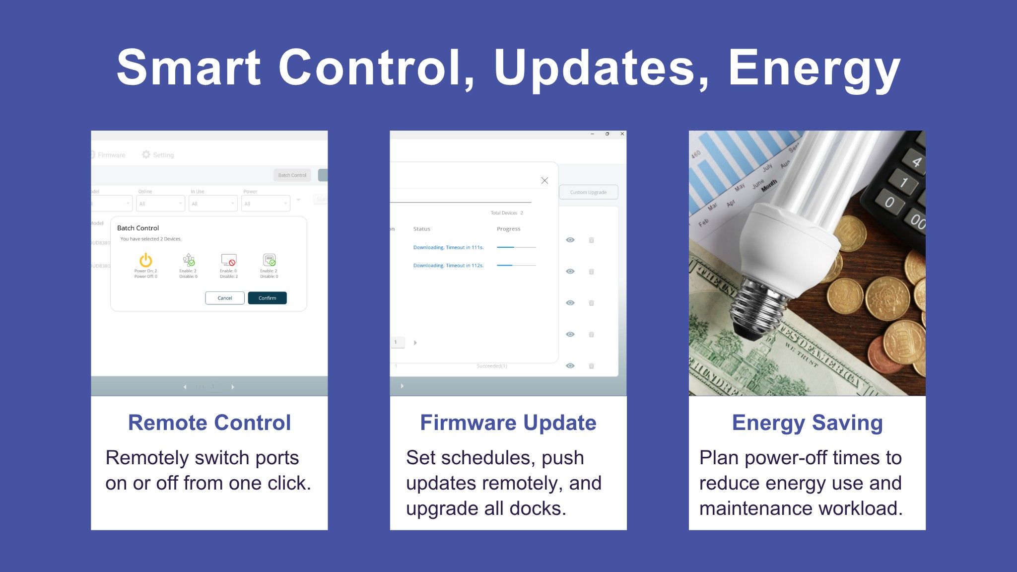 一套 Smart Dock，適用所有企業規模