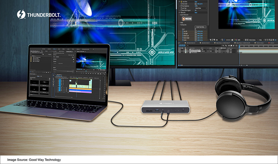 Good Way Unveils the World's First HDMI 2.1 Certified Thunderbolt™ 4 Docking Station